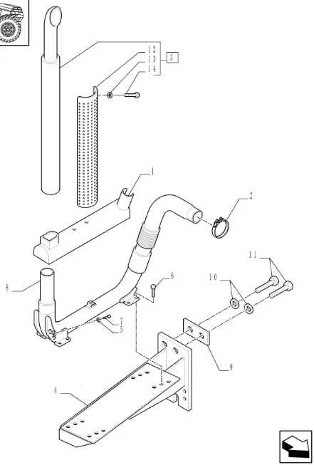 87356795 - глушитель